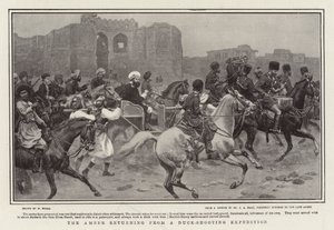 The Ameer Returning from a Duck-Shooting Expedition by William Small